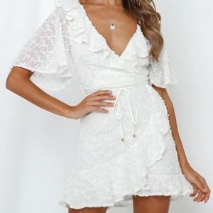 Hello Molly White dress